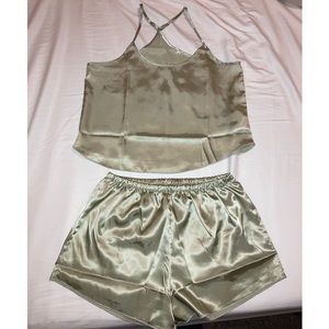 Satin Pajama Set